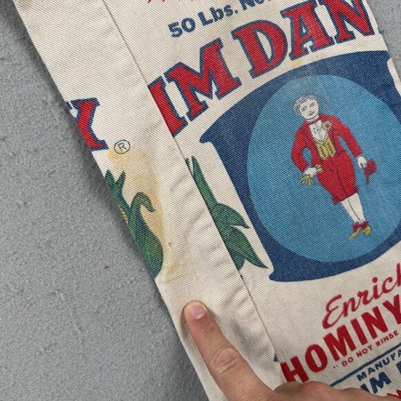 70s Jim Dandy Hominy Grits Flared Pants‎ 30x30 Feed Sack Novelty - Picture 11 of 16